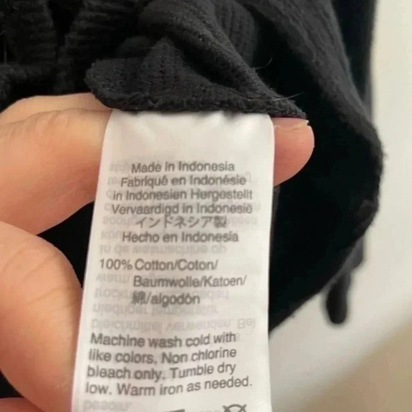 Madewell texture and thread tie front top Small - Picture 7 of 7